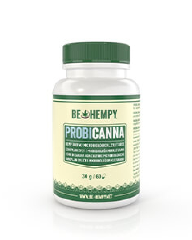 CBD Konopljin cvet z imunobiotiki &ndash; ProbiCanna &ndash; 60 kapsul