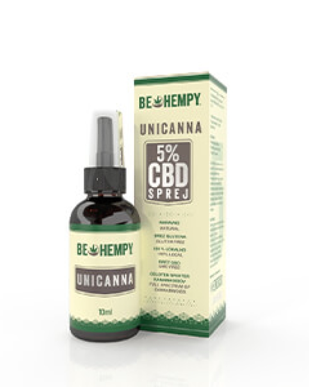 Naravno pridobljen CBD &ndash; UniCanna sprej, 10 ml